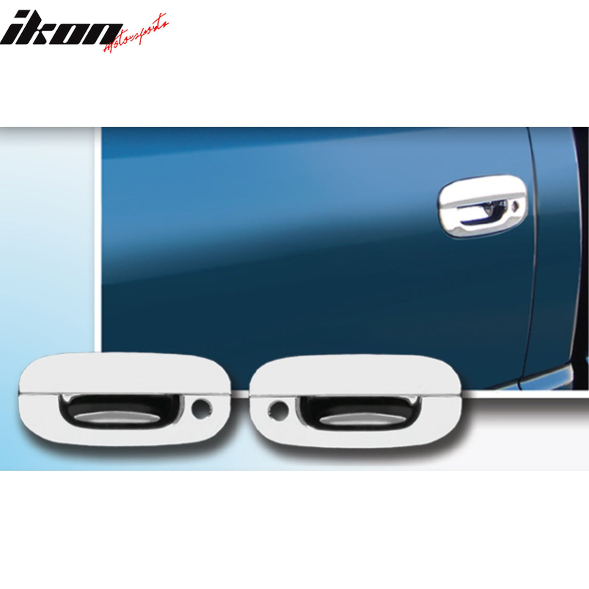 1994-2001 Dodge Ram 1500 2500 3500 2PCS Door Handle Cover W/2-Keyhole
