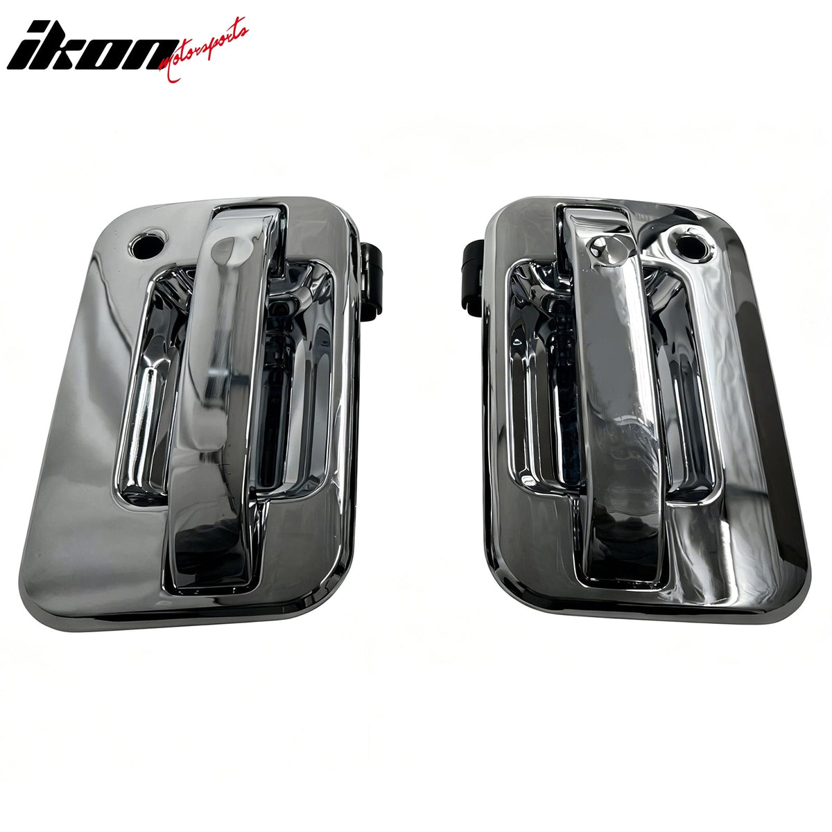 2004-2014 Ford F-150 Chrome Side Door Handle Cover Caps ABS with Key Holes