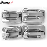 Door Handle Cover for Ford F-150 2004-2009 Chrome W/ 2-Keyhole ABS