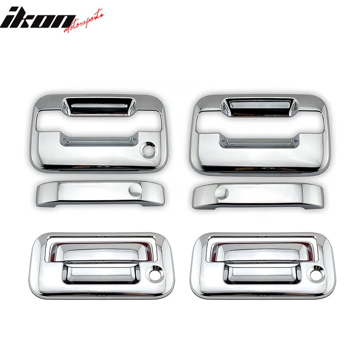 Door Handle Cover for Ford F-150 2004-2009 Chrome W/ 2-Keyhole ABS