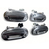 1997-2003 Ford F-150 Chrome ABS Side Door Handle Covers Trim w/ 1 Key Hole
