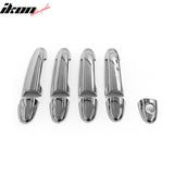 2007-2012 Hyundai Santa Fe Chrome Door Handle Cover 1-or-2-Keyhole ABS