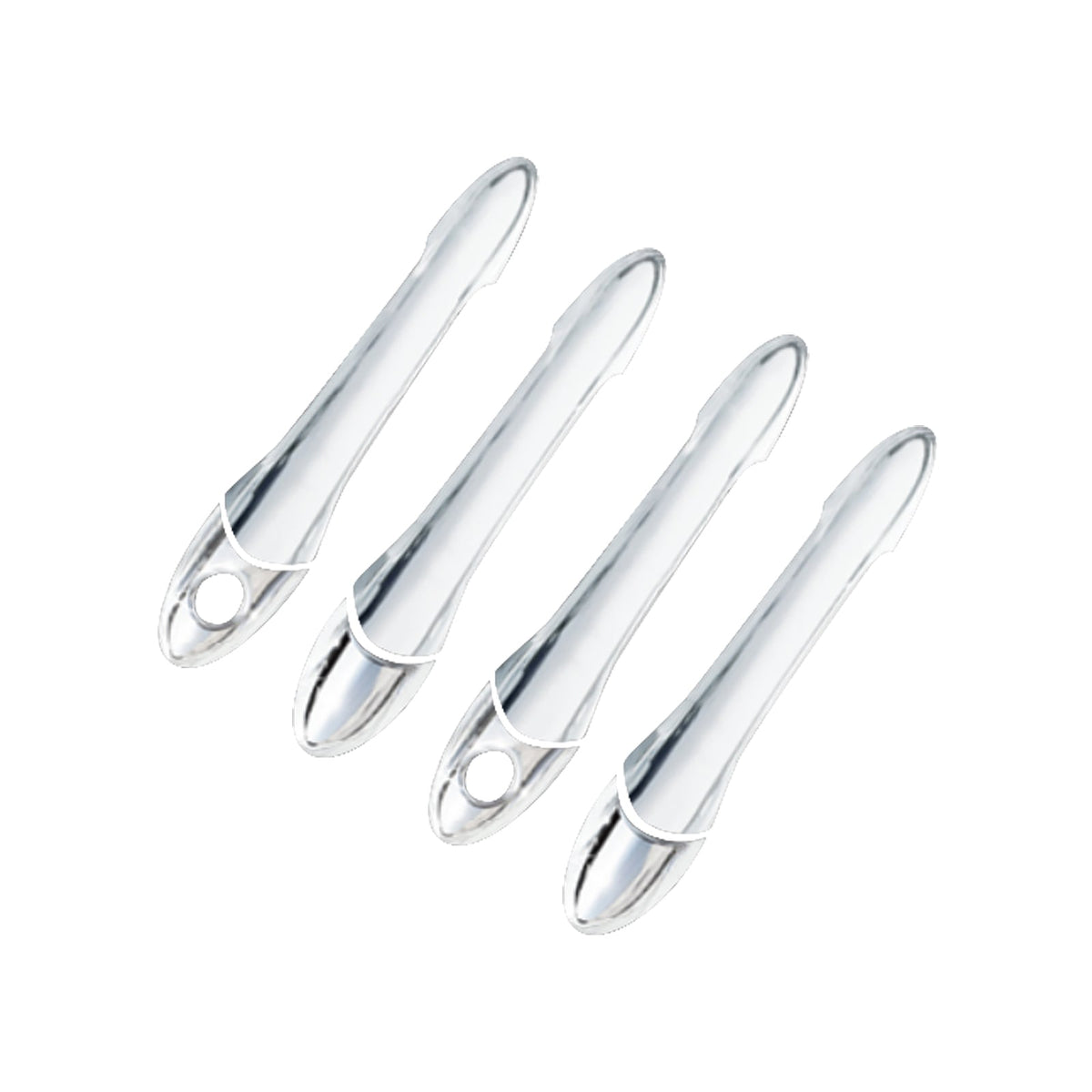2011-2014 Hyundai Sonata Chrome Door Handle Cover W/1-or-2-Keyhole ABS