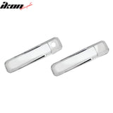 2006-2011 Jeep Commander 4PCS Chrome Door Handle Cover W/1-Keyhole ABS
