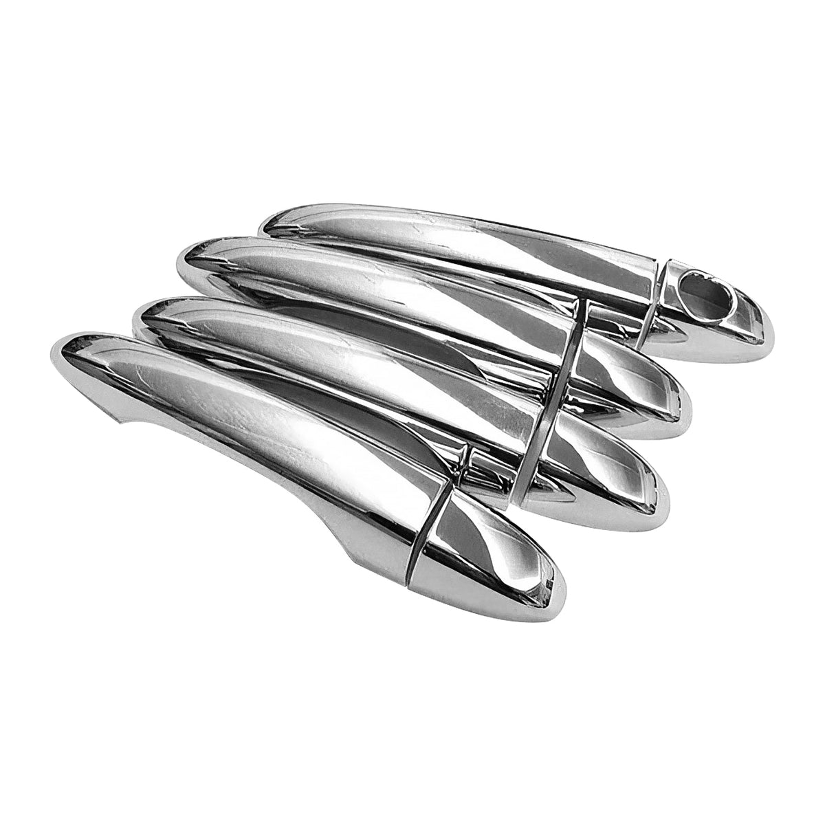 2017-2026 Jeep Compass 8PCS Chrome Door Handle Cover W/1-Keyhole ABS