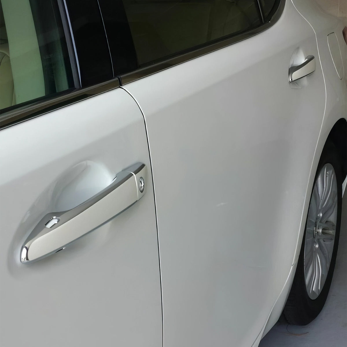 2010-2016 Lexus RX350/RX450h Chrome ABS Door Handle Covers Trim w/ 1-Key Hole