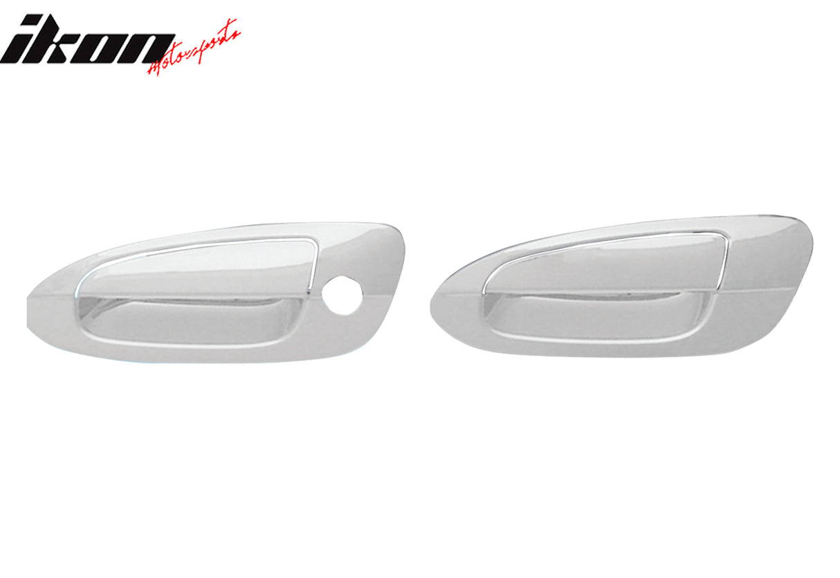 2002-2006 Nissan Altima 4PCS Chrome Door Handle Cover W/1-Keyhole ABS