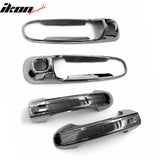 2002-2008 Ram 1500 2500 3500 4PCS Door Handle Covers w/ 2 Keyholes