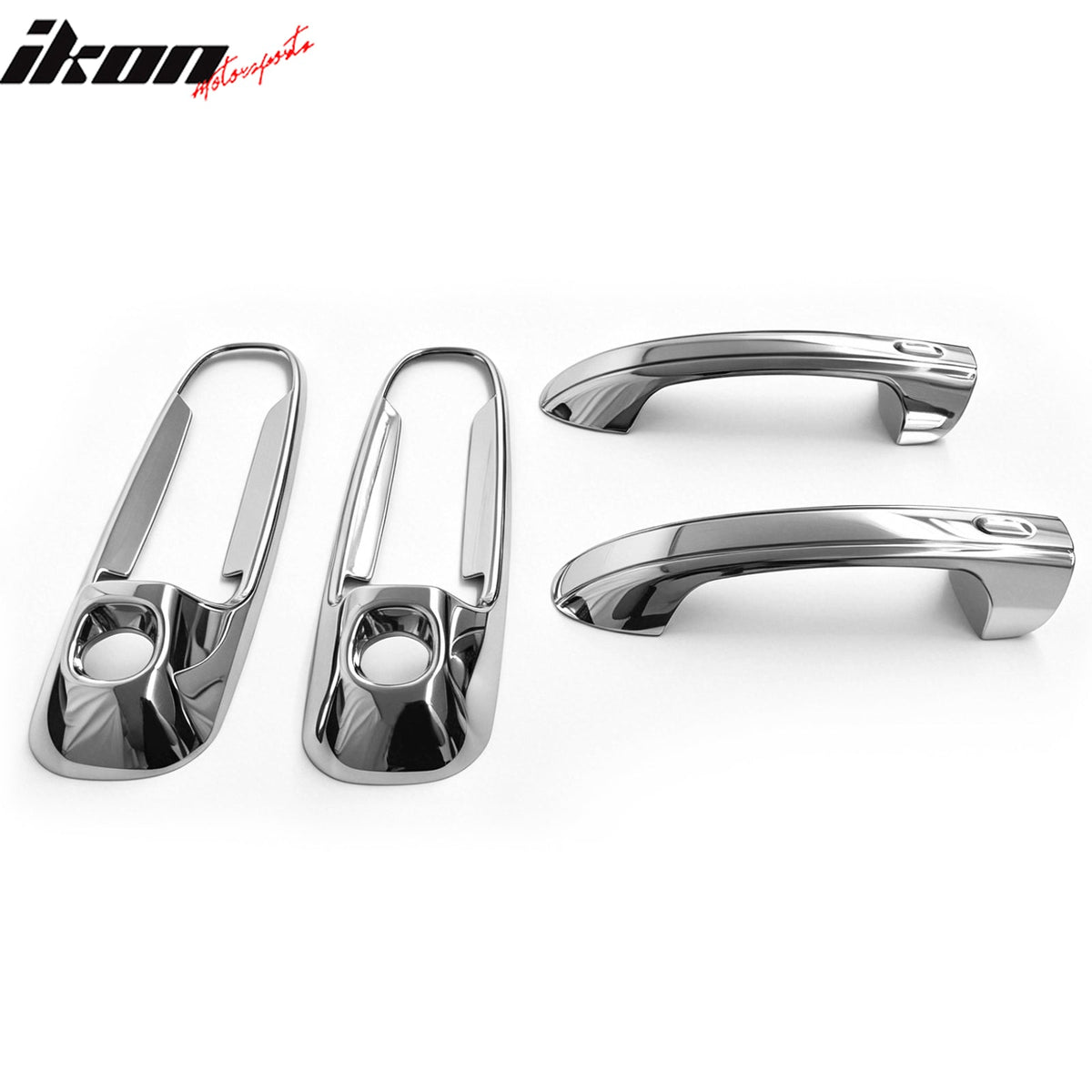 2002-2008 Ram 1500 2500 3500 4PCS Door Handle Covers w/ 2 Keyholes