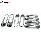 1999-2010 Dakota Ram Durango Liberty Door Handle Covers Chrome W/ 1-Keyhole Stainless Steel