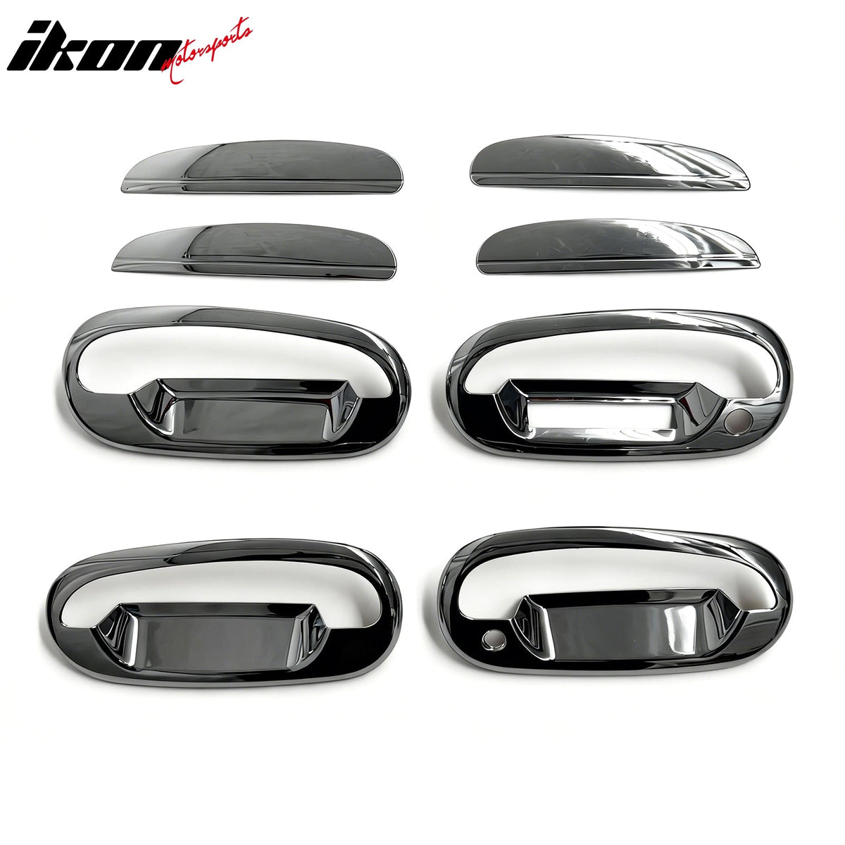 1997-2003 Ford F-150 1997-2002 Expedition Chrome Door Handle Cover ABS w/ 2-Keyhole
