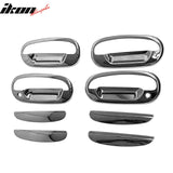 1997-2003 Ford F-150 Chrome Door Handle Covers 2 Key Holes w/o KeyPad Cut Out