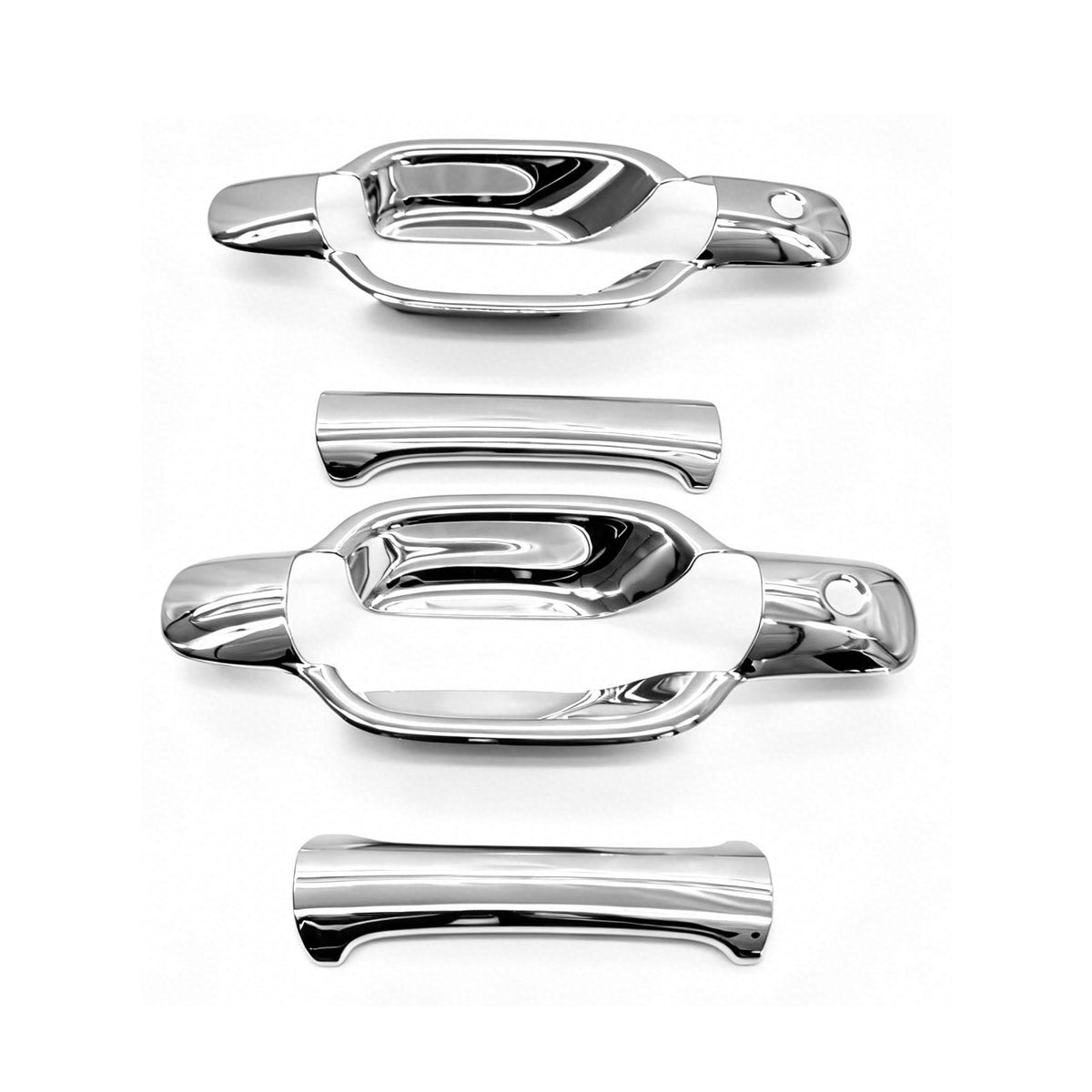 2004-2012 Chevy Colorado/GMC Canyon 2006-2008 Isuzu I-Pickup Chrome ABS Door Handle Covers Trim w/ 2 Keyholes