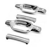 2004-2012 Chevy Colorado/GMC Canyon 2006-2008 Isuzu I-Pickup Chrome ABS Door Handle Covers Trim w/ 2 Keyholes