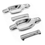 2004-2012 Chevy Colorado/GMC Canyon 2006-2008 Isuzu I-Pickup Chrome ABS Door Handle Covers Trim w/ 2 Keyholes