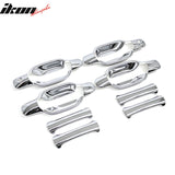 2004-2012 Chevy Colorado GMC Canyon Chrome ABS Door Handle Covers w/ 2 Key Holes