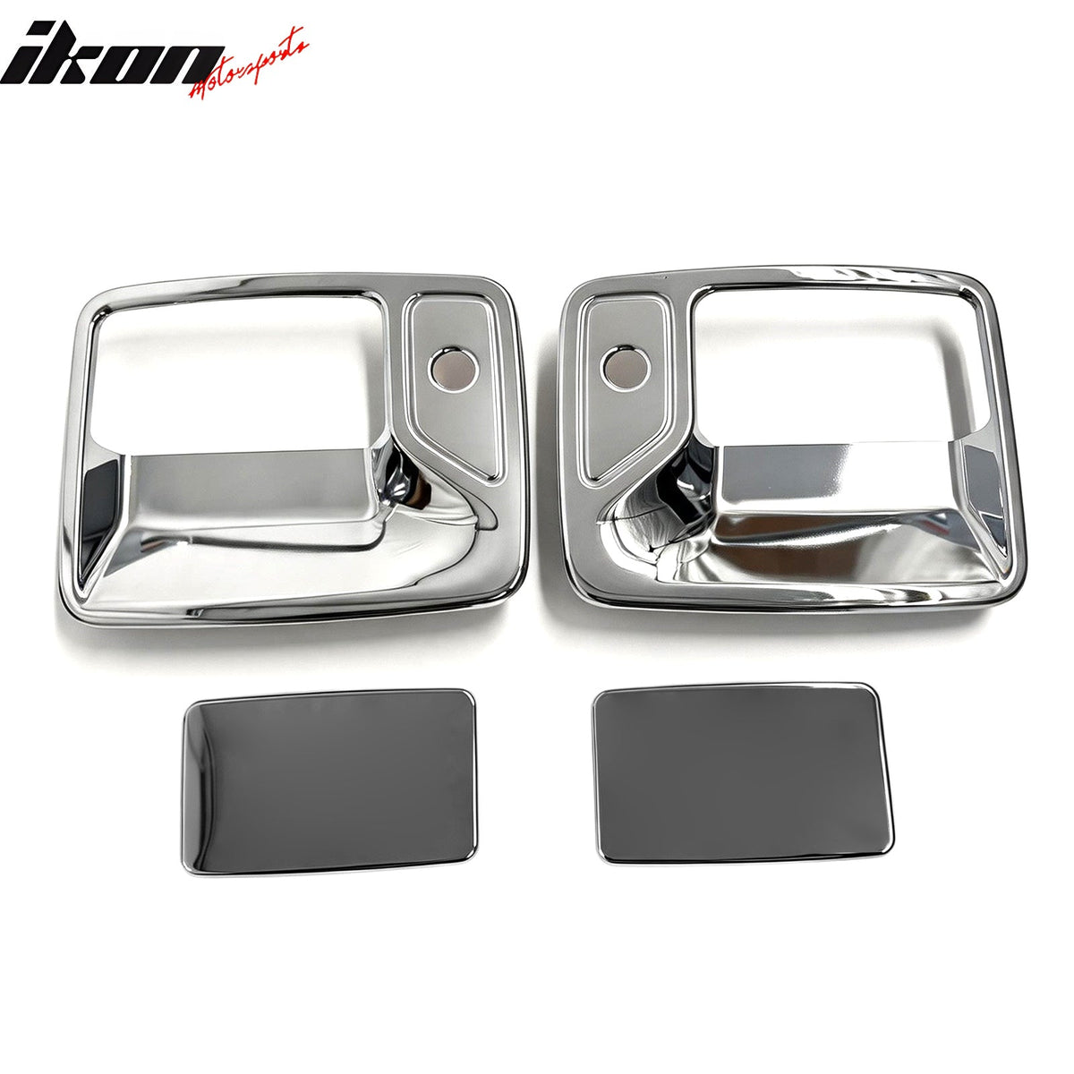 1999-2016 Ford F-250 F-350 F-450 Super Duty Chrome Door Handle Covers 2 Key Holes
