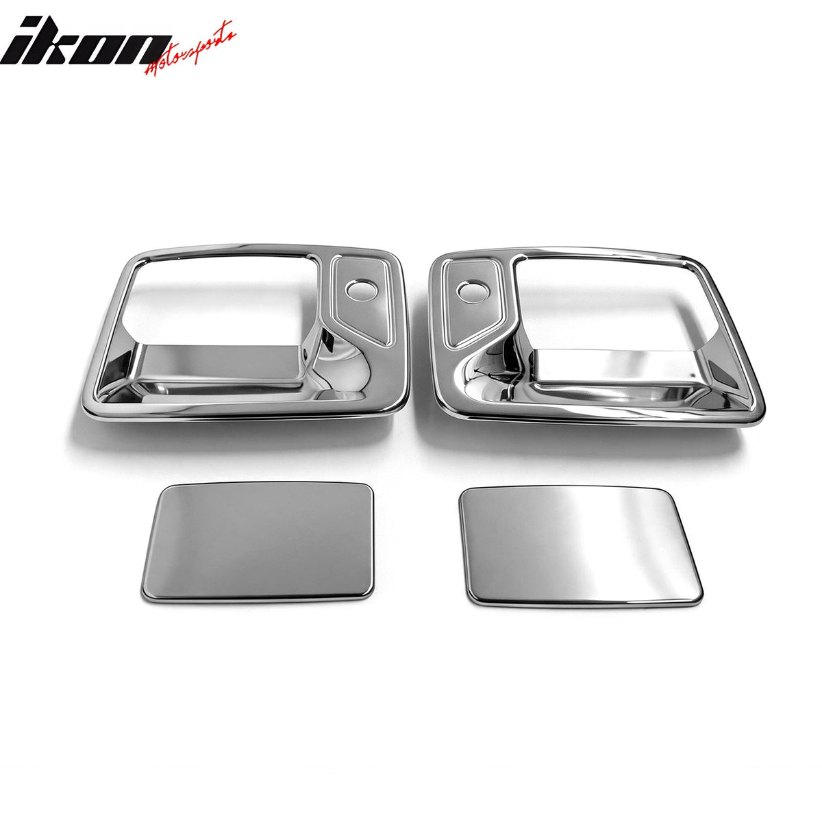 1999-2016 Ford F-250 F-350 F-450 Super Duty Chrome Door Handle Covers 2 Key Holes