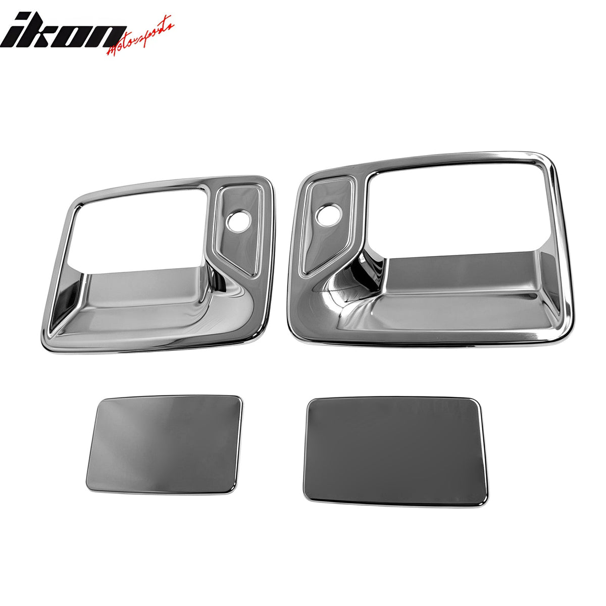 1999-2016 Ford F-250 F-350 F-450 Super Duty Chrome Door Handle Covers 2 Key Holes