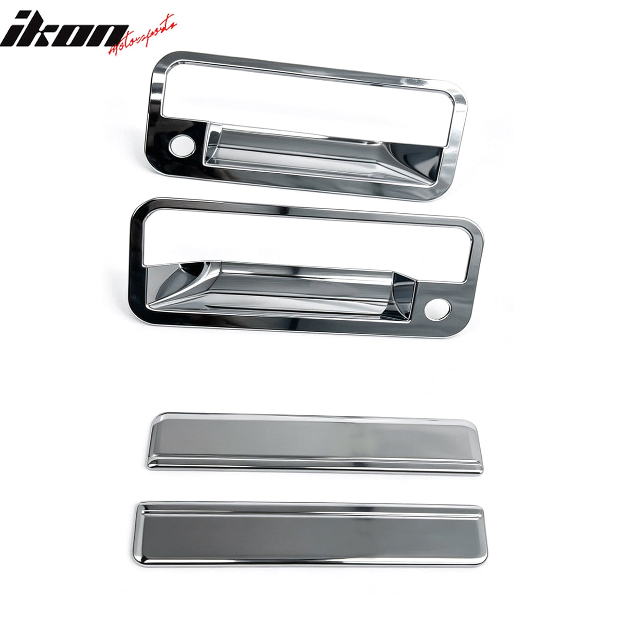1988-1998 Chevy C1500/C2500/C3500 & GMC K1500/K2500/K3500 & Blazer Door Handle Covers Chrome ABS