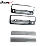 1988-1998 Chevy C1500/C2500/C3500 & GMC K1500/K2500/K3500 & Blazer Door Handle Covers Chrome ABS