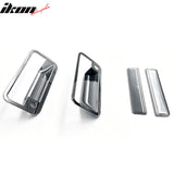 1988-1998 Chevy C1500/C2500/C3500 & GMC K1500/K2500/K3500 & Blazer Door Handle Covers Chrome ABS