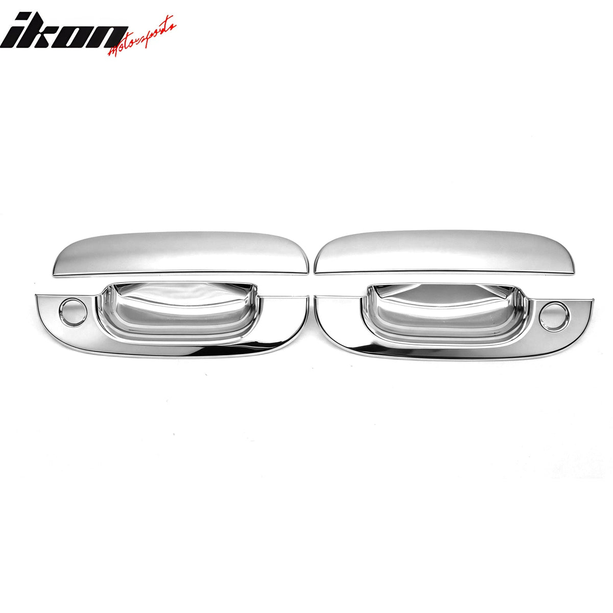 1994-2001 Dodge Ram 1500 2500 3500 Chrome Door Handle Covers w/ 2 Key Holes