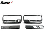 1995-2004 Toyota Tacoma Chrome Side Door Handle Covers Cap ABS with 1 Keyhole