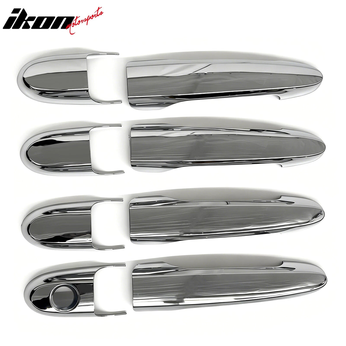 2006-2012 Chevy Impala 2005-2010 Cobalt Chrome Door Handle Cover ABS w/ 1 Keyhole
