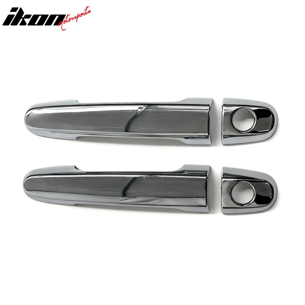 2005-2008 Scion tC 2007-2015 Toyota Yaris Chrome Door Handle Cover ABS w/ 2-Keyhole