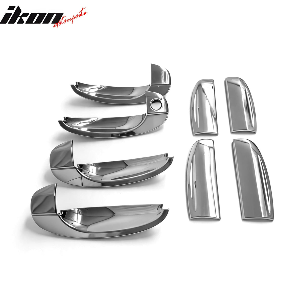 2004-2011 Chevy Aveo Sedan 2009-2011 Aveo 5 Chrome Door Handle Covers w/ 1 Key Hole