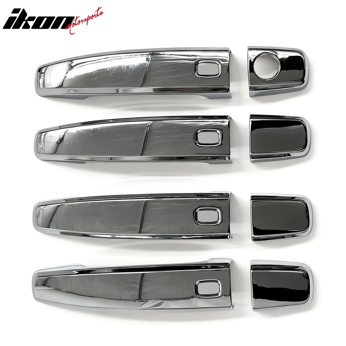 2008-2011 Chevy Aveo 2011-2016 Cruze Chrome Door Handle Cover ABS w/ 4 Smart Keys