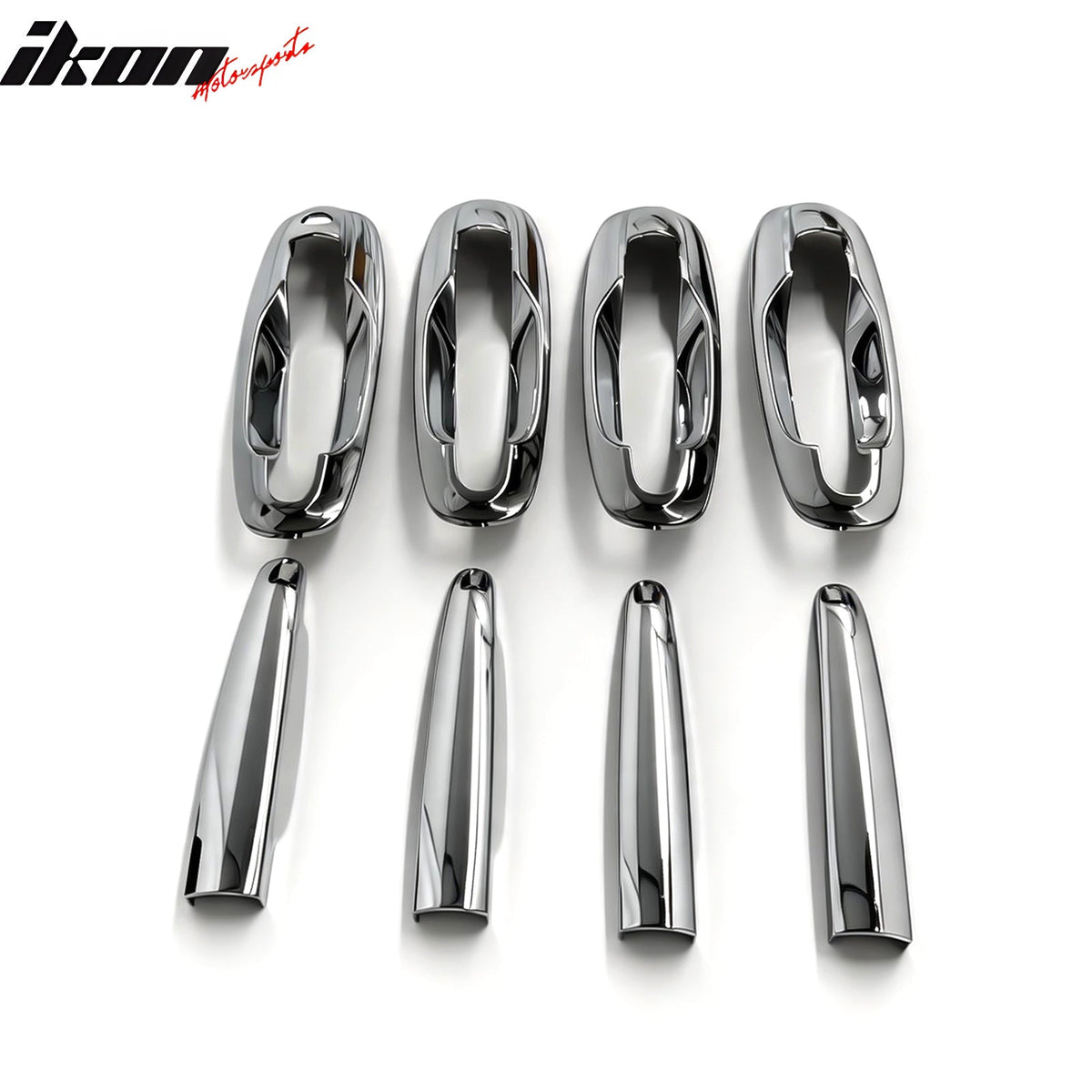 2004-2008 Suzuki Forenza 2005-2008 Reno Chrome ABS Door Handle Covers w/ 1 Key Hole