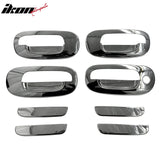 1997-2004 Dodge Dakota 1998-2003 Durango Chrome Door Handle Cover ABS w/ 1 Keyhole