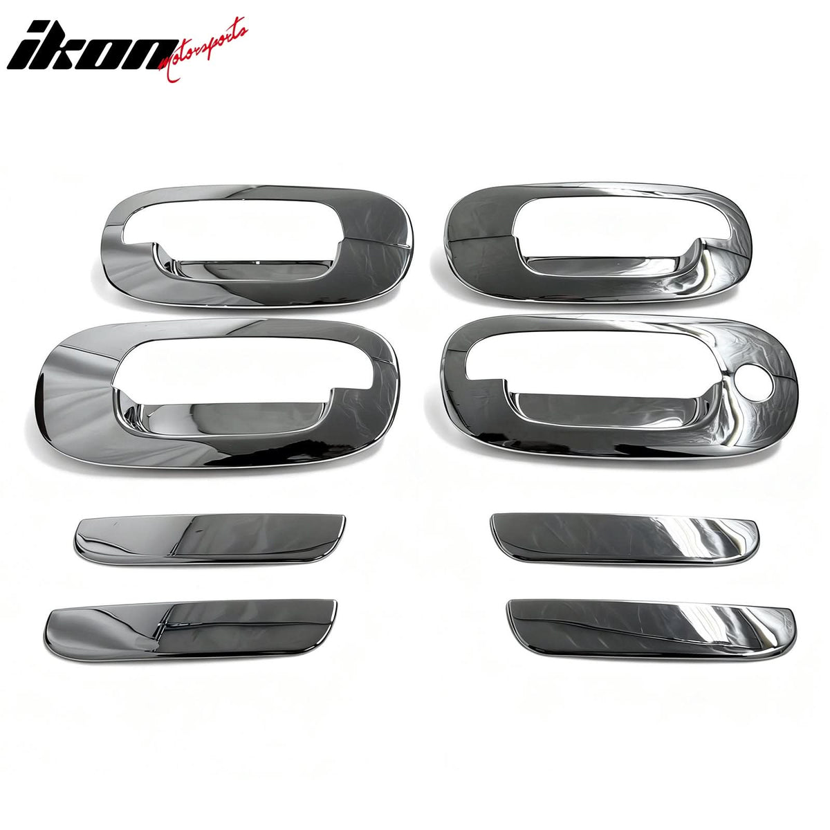 1997-2004 Dodge Dakota 1998-2003 Durango Chrome Door Handle Cover ABS w/ 1 Keyhole