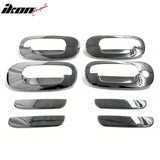 1997-2004 Dodge Dakota 1998-2003 Durango Chrome Door Handle Cover ABS w/ 1 Keyhole