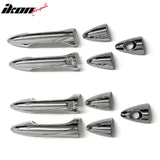 2011-2016 Hyundai Elantra Chrome Side Door Handle Cover ABS w/ 1 or 2 Keyholes
