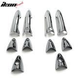 2011-2016 Hyundai Elantra Chrome Side Door Handle Cover ABS w/ 1 or 2 Keyholes