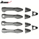 2010-2015 Hyundai Tucson Chrome Side Door Handle Cover ABS w/ 1 or 2 Keyholes