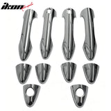 2010-2015 Hyundai Tucson Chrome Side Door Handle Cover ABS w/ 1 or 2 Keyholes