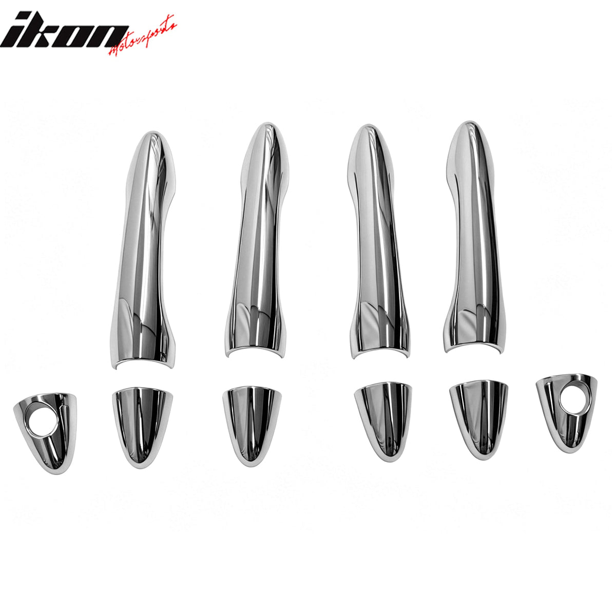 2011-2015 Kia Optima Chrome ABS Door Handle Covers Trims w/ 1 or 2 Key Holes