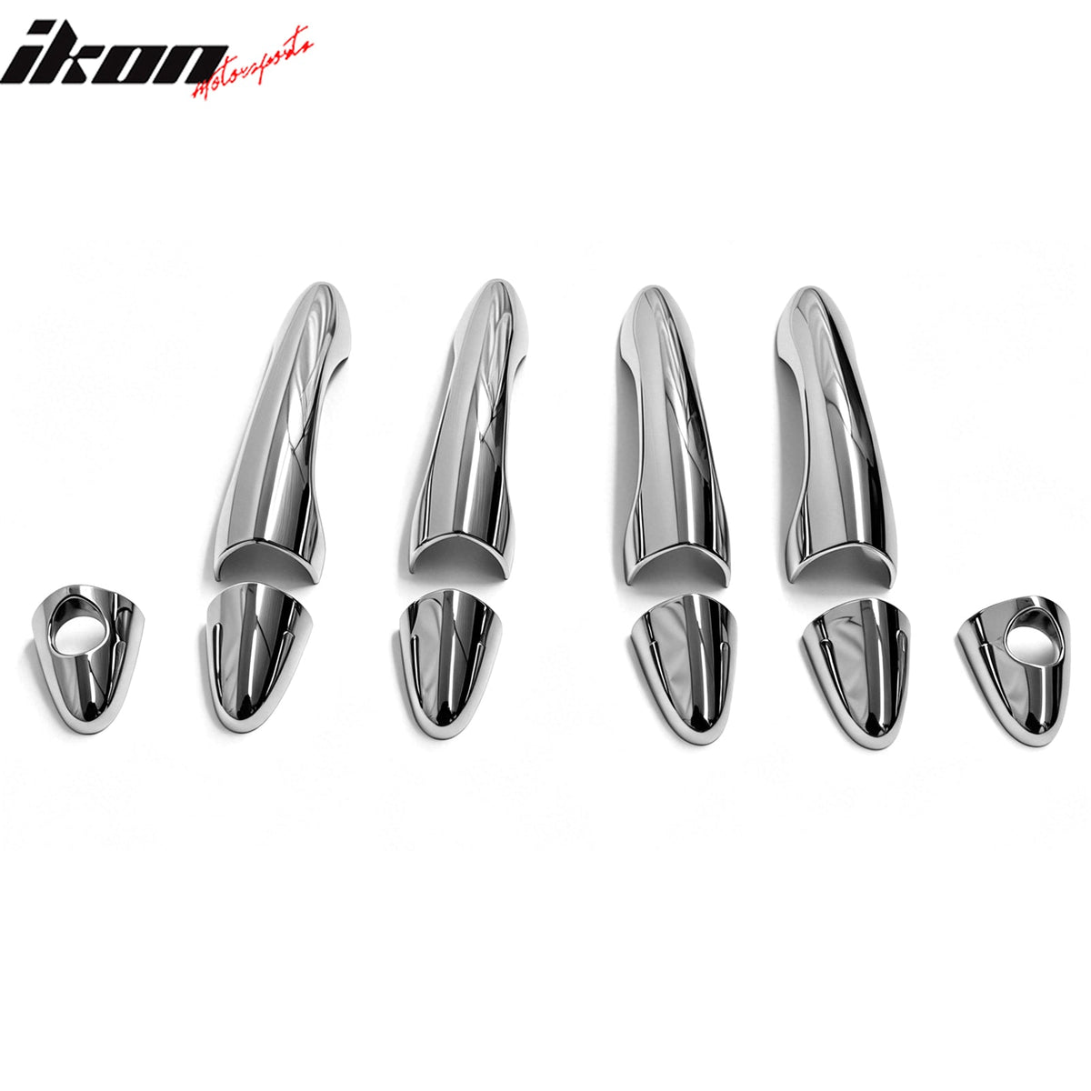 2011-2015 Kia Optima Chrome ABS Door Handle Covers Trims w/ 1 or 2 Key Holes