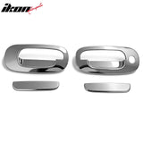 1997-2004 Dodge Dakota Chrome ABS Door Handle Cover Cap Trim with 1 Key Hole