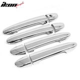 2010-2016 Mazda 3 2013-2024 CX-5 Chrome ABS 4PCS Door Handle Covers with 1 Key Hole