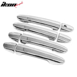 2010-2016 Mazda 3 2013-2024 CX-5 Chrome ABS 4PCS Door Handle Covers with 1 Key Hole
