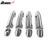 2013-2018 Toyota RAV4 Chrome ABS Door Handle Covers w/ 1 Key Hole& 2 Smart Key Cut-Out