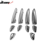 2015-2019 Hyundai Sonata Chrome ABS Door Handle Covers Cap w/ 1 or 2 Key Holes
