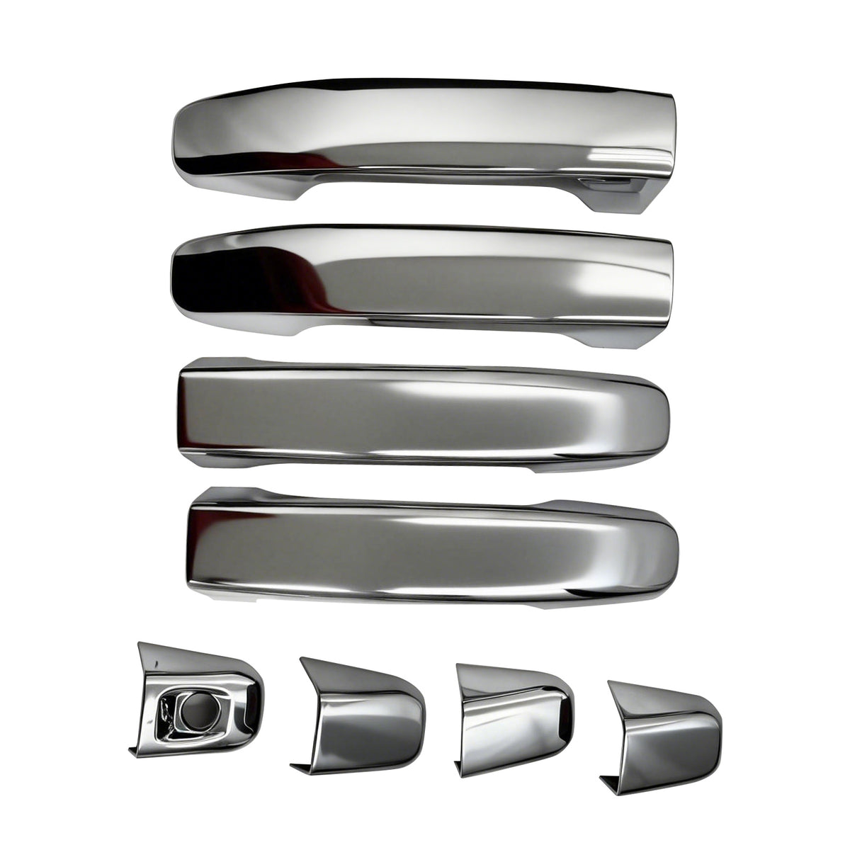 2015-2022 Chevy Colorado& GMC Canyon Chrome Door Handle Cover Trim w/ 1-Keyhole