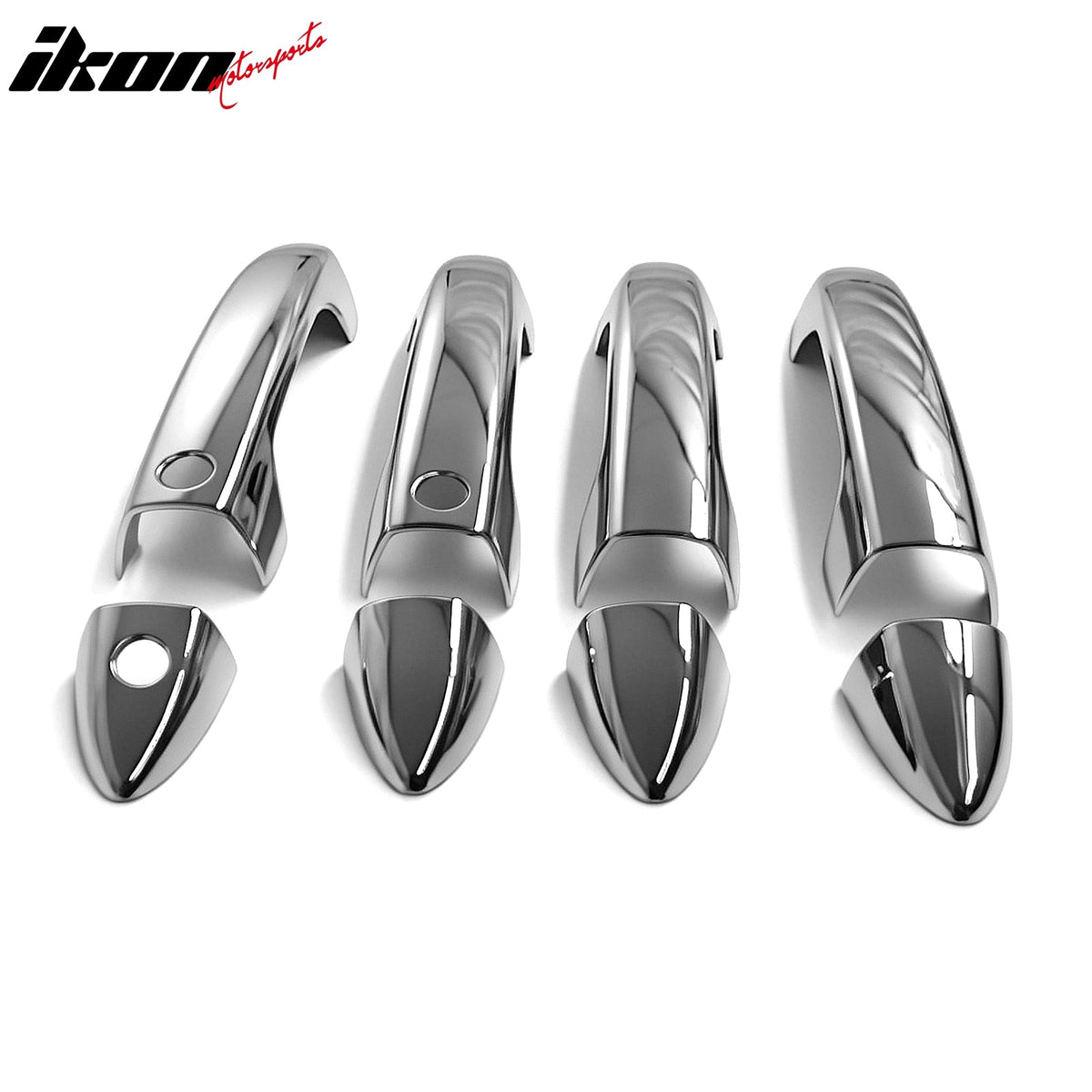 2016-2022 Honda Pilot Chrome ABS Door Handle Cover w/ 1 Key Hole& 2 Smart Key Cut-Out