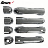 2015-2022 Jeep Renegade Chrome Door Handle Cover 1 Keyhole 2 Smart Key Cut-Out